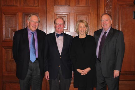Four of SEEDS' Founders: Mark Sandler, John Duffy, Blair MacInnes and William V. Engel. Not pictured: John Hanly and Betty Marsh.